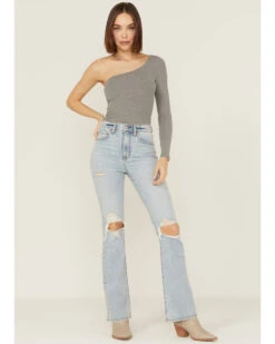 Daze Women's Go Getter Distressed Flare Jeans -Country Clothing Store 2000362286 450 P1