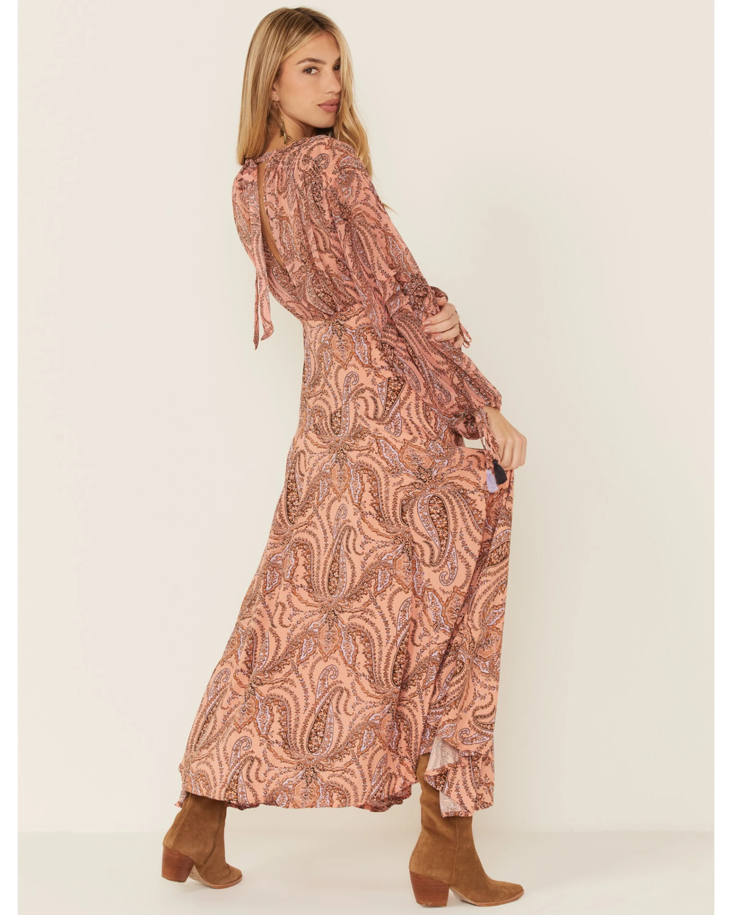 Free People Women's Multicolored Mirage Maxi Dress 5 Free People Women's Multicolored Mirage Maxi Dress - Image 3