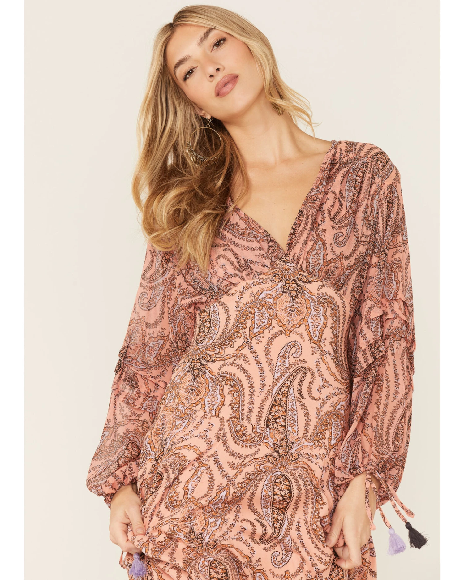 Free People Women's Multicolored Mirage Maxi Dress 6 Free People Women's Multicolored Mirage Maxi Dress - Image 4