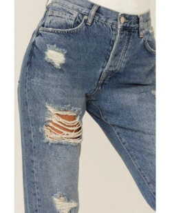 Free People Women's Light Wash Bren Boyfriend Jeans 9 Free People Women's Light Wash Bren Boyfriend Jeans -Country Clothing Store 2000362414 400 P2