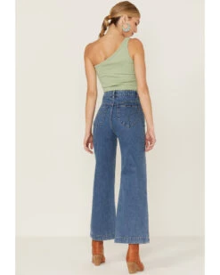 Rolla's Women's Sailor Medium Wash High Rise Wide Jeans