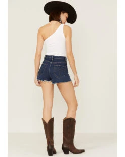 Rolla's Women's Dusters Medium Wash High Rise Shorts -Country Clothing Store 2000362519 400 P3