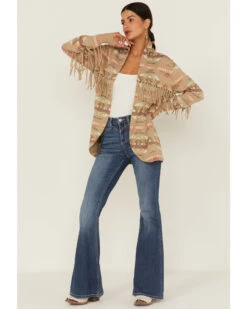 Tasha Polizzi Women's Catalina Southwestern Fringe Cardigan -Country Clothing Store 2000362889 295 P2