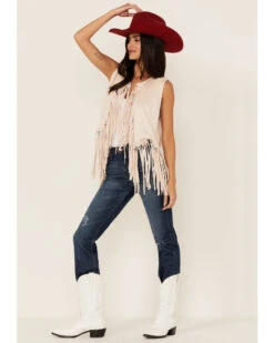 Tasha Polizzi Women's Magnolia Beaded Fringe Vest -Country Clothing Store 2000362898 100 P2