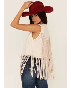 Tasha Polizzi Women's Magnolia Beaded Fringe Vest -Country Clothing Store 2000362898 100 P4