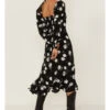 Band Of Gypsies Women's Primrose Floral Midi Dress -Country Clothing Store 2000363405 001 P4