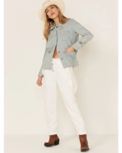 Johnny Was Women's Sezane Embroidered Denim Jacket -Country Clothing Store 2000363638 400 P2