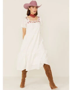 Johnny Was Women's Viviana Embroidered Midi Dress -Country Clothing Store 2000363640 100 P1
