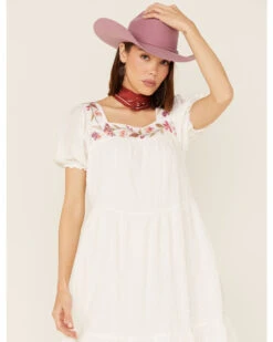 Johnny Was Women's Viviana Embroidered Midi Dress -Country Clothing Store 2000363640 100 P2
