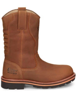 Chippewa Men's Thunderstruck Blonde Pull On Waterproof Soft Work Boots - Round Toe -Country Clothing Store 2000363732 281 P2