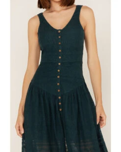 Shyanne Women's Drop Waist Lace Button Front Maxi Dress 7 Shyanne Women's Drop Waist Lace Button Front Maxi Dress -Country Clothing Store 2000364749 443 P3