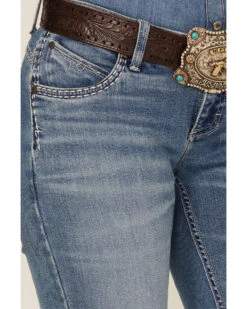 Wrangler Women's Light Wash Low Rise Shiloh Bootcut Ultimate Riding Jeans -Country Clothing Store 2000365220 400 P2