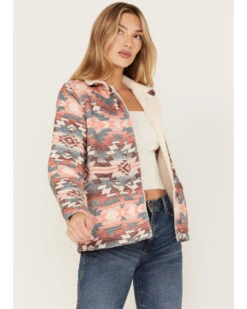 Wrangler Women's Southwestern Print Sherpa-Lined Jacket 8 Wrangler Women's Southwestern Print Sherpa-Lined Jacket -Country Clothing Store 2000365223 900 P1