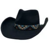 Nikki Beach Women's Mirador Beaded Trim Wool Felt Western Hat -Country Clothing Store 2000365648 001 P2