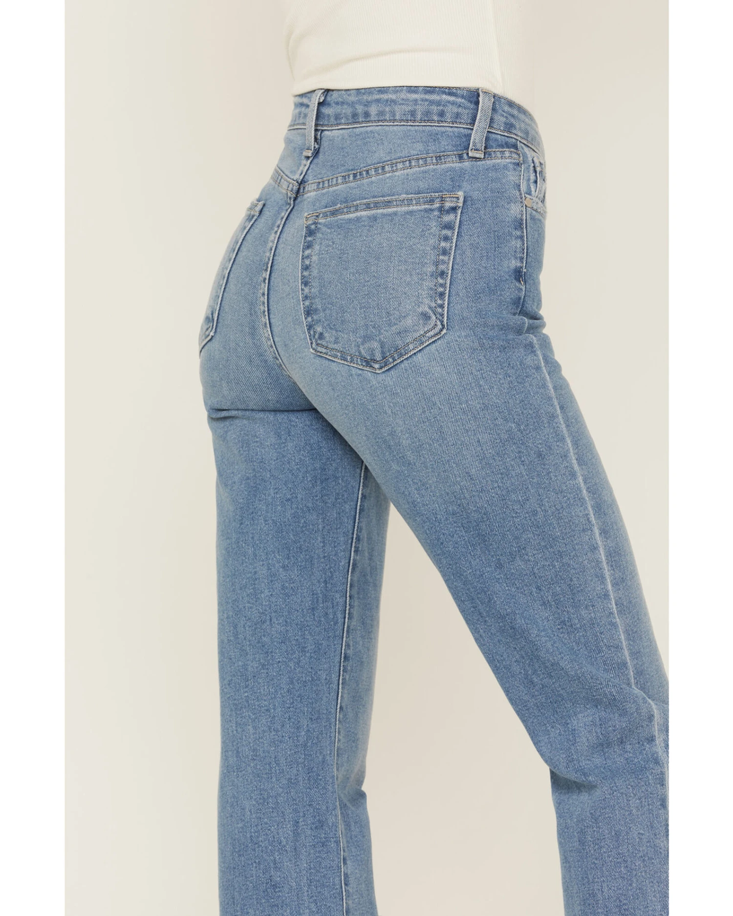 Just Black Denim Women's Vintage Straight Denim Jeans 3 Just Black Denim Women's Vintage Straight Denim Jeans