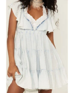Free People Women's Undone Tiered Mini Dress -Country Clothing Store 2000366142 400 P3