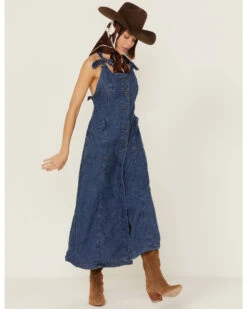 Free People Women's Time After Time Denim Midi Dress 8 Free People Women's Time After Time Denim Midi Dress -Country Clothing Store 2000366145 400 P4