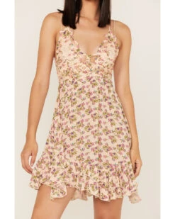 Free People Women's Adella Floral Print Sleeveless Slip Dress -Country Clothing Store 2000366151 650 P3