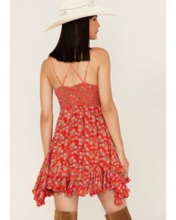 Free People Women's Adella Floral Print Sleeveless Slip Dress -Country Clothing Store 2000366152 600 P4