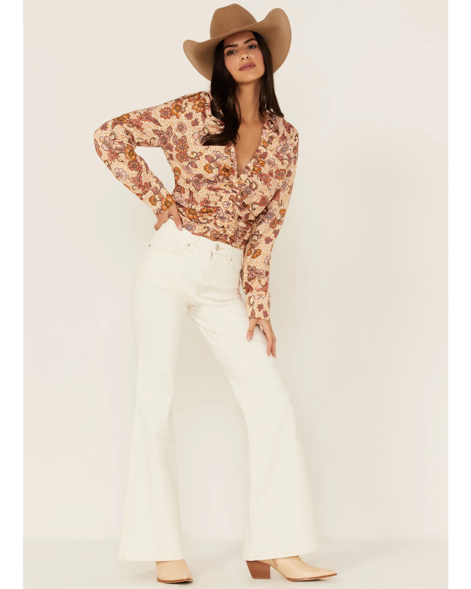 Free People Women's I Got You Printed Top 5 Free People Women's I Got You Printed Top - Image 3