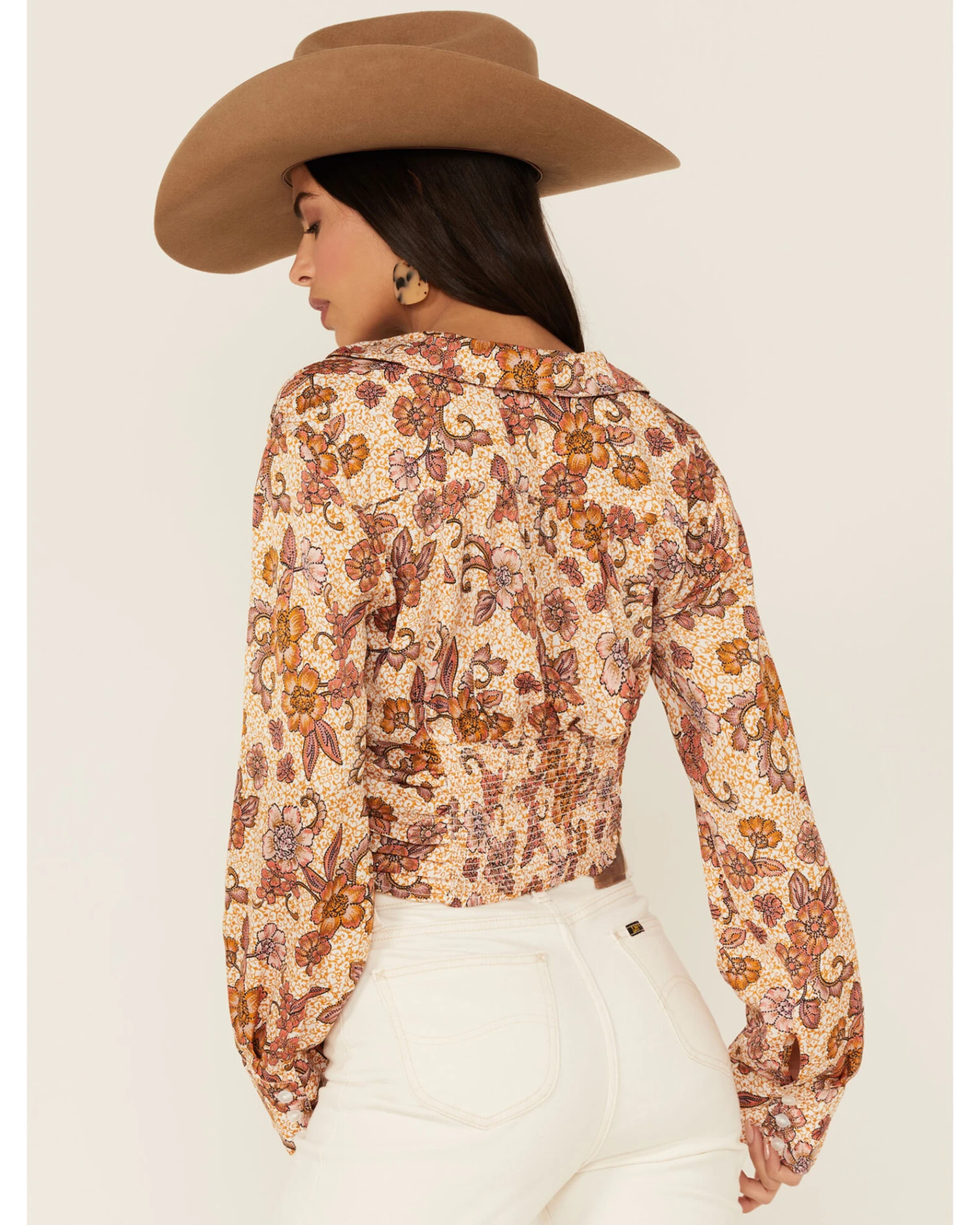 Free People Women's I Got You Printed Top 4 Free People Women's I Got You Printed Top - Image 2