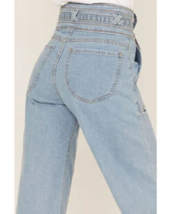 Lola Women's Light Wash High Rise Reese Wide Jeans -Country Clothing Store 2000366387 400 P4