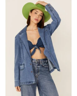 Lola Women's Denim Blazer Jacket -Country Clothing Store 2000366391 400 P1
