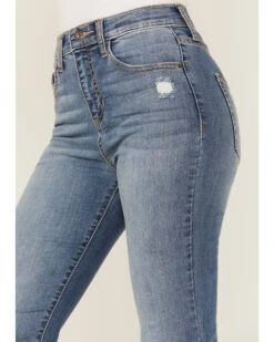 Sneak Peek Women's High Rise Super Flare Raw Hem Jeans -Country Clothing Store 2000366402 400 P2