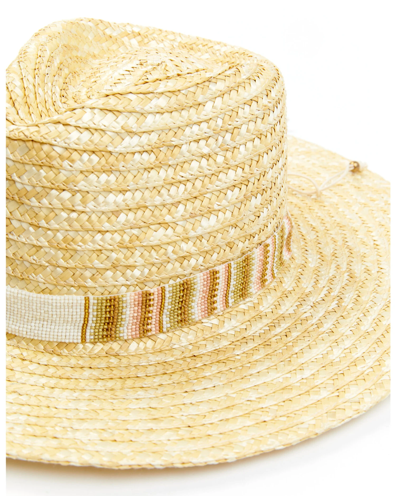 Nikki Beach Women's Tulum Milan Straw Fashion Rancher Hat 5 Nikki Beach Women's Tulum Milan Straw Fashion Rancher Hat - Image 3