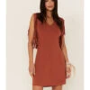 Idyllwind Women's Countrywood Jersey Fringe Dress 2 Idyllwind Women's Countrywood Jersey Fringe Dress -Country Clothing Store 2000366764 202 P1