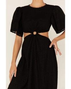 Maia Bergman Women's Crochet Eyelet Open Back Maxi Dress -Country Clothing Store 2000367309 410 P3