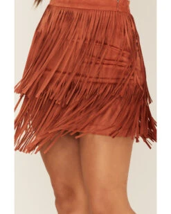 Idyllwind Women's Chestnut Trail Faux Suede Skirt 9 Idyllwind Women's Chestnut Trail Faux Suede Skirt -Country Clothing Store 2000367320 202 P2