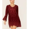Johnny Was Women's Garnet Rhine Long Sleeve Tunic Dress -Country Clothing Store 2000367760 600 P1