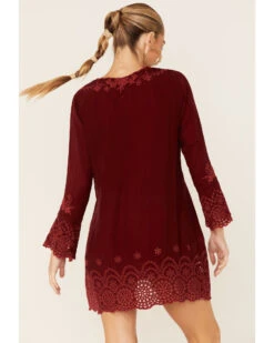 Johnny Was Women's Garnet Rhine Long Sleeve Tunic Dress -Country Clothing Store 2000367760 600 P3
