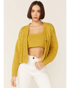 Callahan Women's Cable Lu Cardigan & Tank Set -Country Clothing Store 2000367813 702 P1