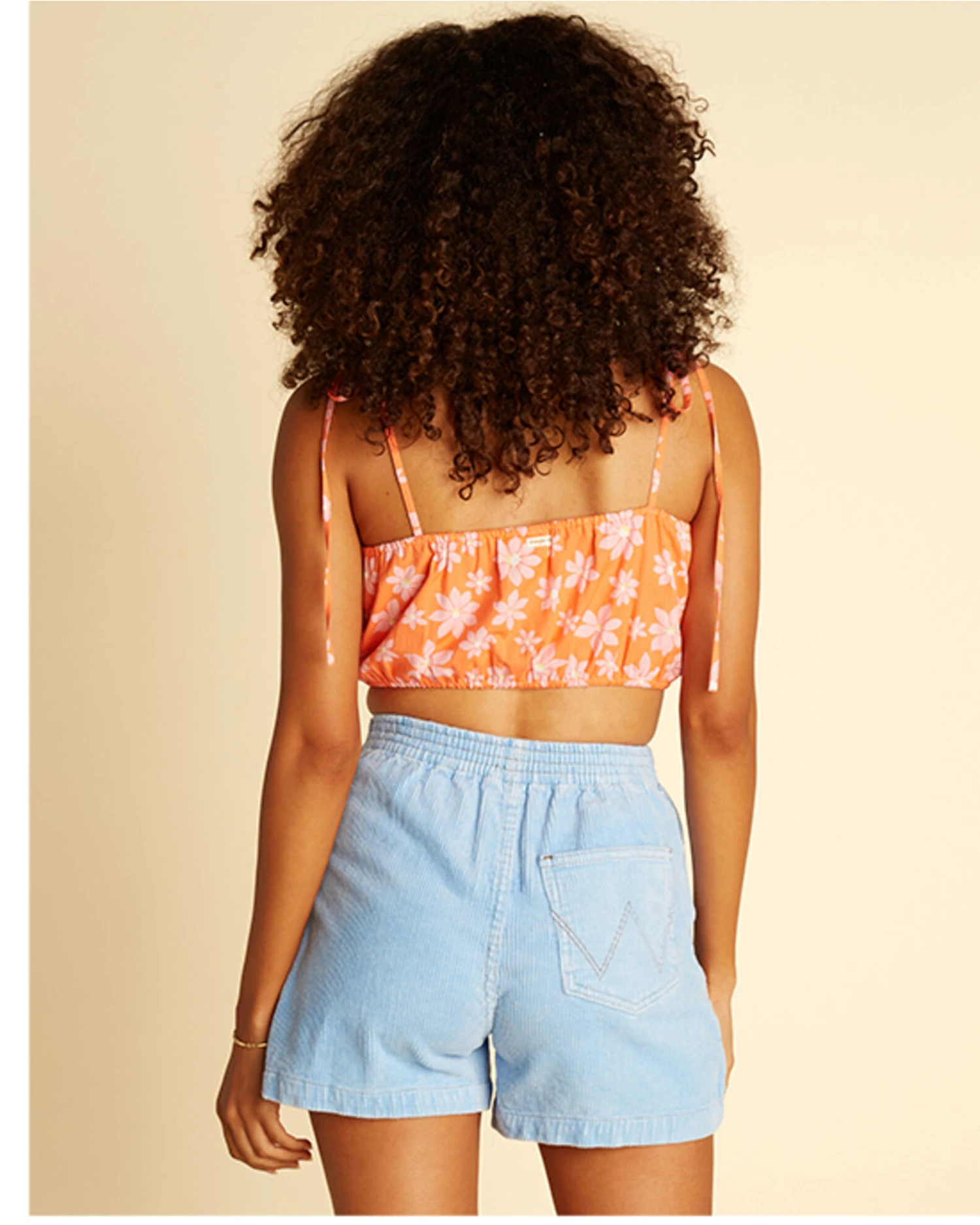 Billabong X Wrangler Women's High Rise According To Corduroy Shorts 5 Billabong X Wrangler Women's High Rise According To Corduroy Shorts - Image 3