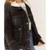 Free People Women's Ariel Cozy Denim Bomber Jacket -Country Clothing Store 2000368013 001 P2