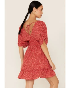 Lush Women's Ditsy Floral Print Dolman Dress -Country Clothing Store 2000368161 600 P4