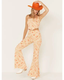 Show Me Your Mumu Women's Belmont Paisley Print Pull On Trouser Pants -Country Clothing Store 2000368245 900 P1