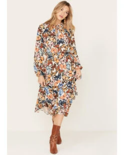 Show Me Your Mumu Women's Cait Butterfly Print Midi Dress -Country Clothing Store 2000368260 900 P1