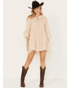 Show Me Your Mumu Women's Viola Plaid Print Mini Dress -Country Clothing Store 2000368262 110 P1