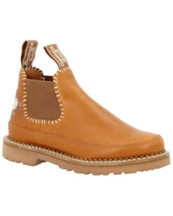 Georgia Boot Women's Floral Chelsea Western Work Boots - Moc Toe -Country Clothing Store 2000368746 200 P1