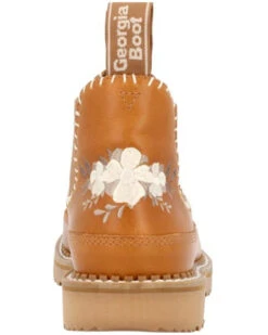Georgia Boot Women's Floral Chelsea Western Work Boots - Moc Toe -Country Clothing Store 2000368746 200 P5