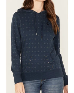 Hooey Women's Southwestern Print Mesa Hoodie