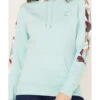 Hooey Women's Southwestern Print Contrast Canyon Hoodie -Country Clothing Store 2000369089 400 P3