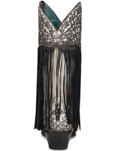 Corral Women's Glitter Fringe Western Boots - Snip Toe -Country Clothing Store 2000370785 944 P5