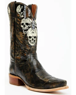 Dan Post Men's 13" Skull Face Tall Western Boot - Snip Toe -Country Clothing Store 2000371041 001 P1