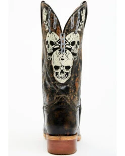 Dan Post Men's 13" Skull Face Tall Western Boot - Snip Toe -Country Clothing Store 2000371041 001 P5