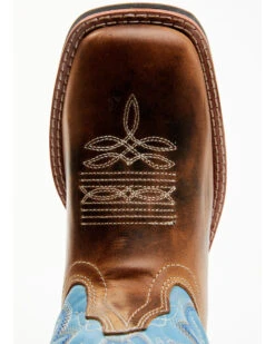 Laredo Women's Darla Embroidered Burnished Leather Western Performance Boots - Broad Square Toe 12 Laredo Women's Darla Embroidered Burnished Leather Western Performance Boots - Broad Square Toe -Country Clothing Store 2000371075 450 P6