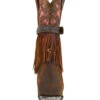 Dan Post Women's Bed Of Roses Fringe Embroidered Western Boot - Snip Toe -Country Clothing Store 2000371108 235 P5